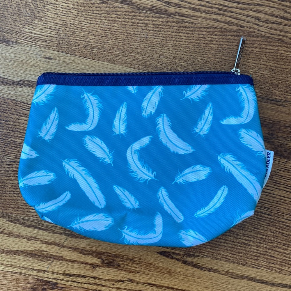 Clinique x Jonathan Adler Feather Cosmetic Bag